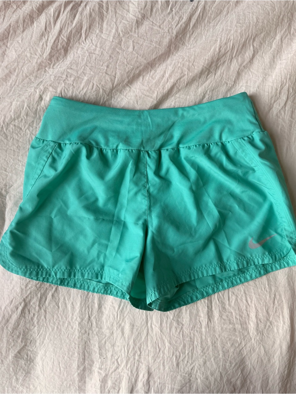 Nike Women's Aqua Athletic Shorts